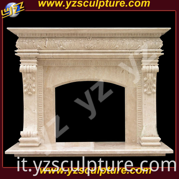 Marble Fireplace Mantel